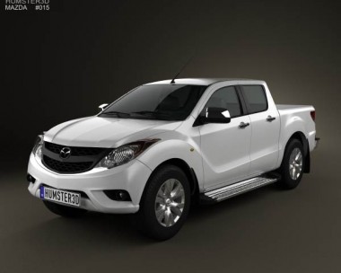 Mazda BT-50 Dual Cab 2012 3D Model