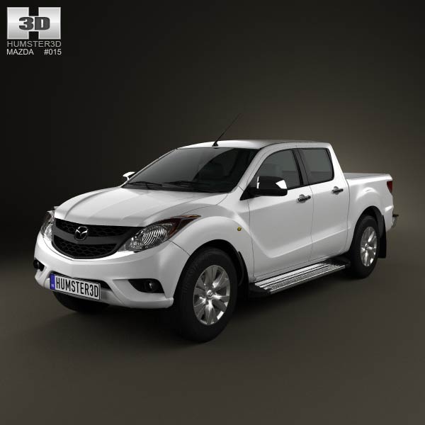 Mazda BT-50 Dual Cab 2012 3D model