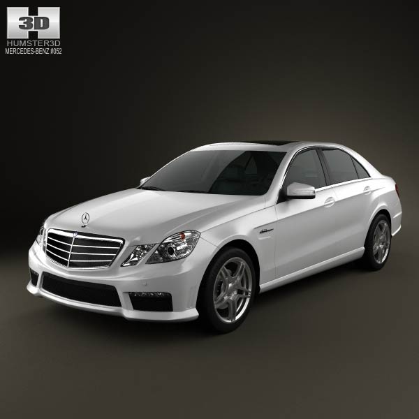 Mercedes-Benz E63 AMG (W212) sedan 2010 3D model