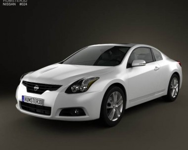 Nissan Altima coupe 2012 3D Model