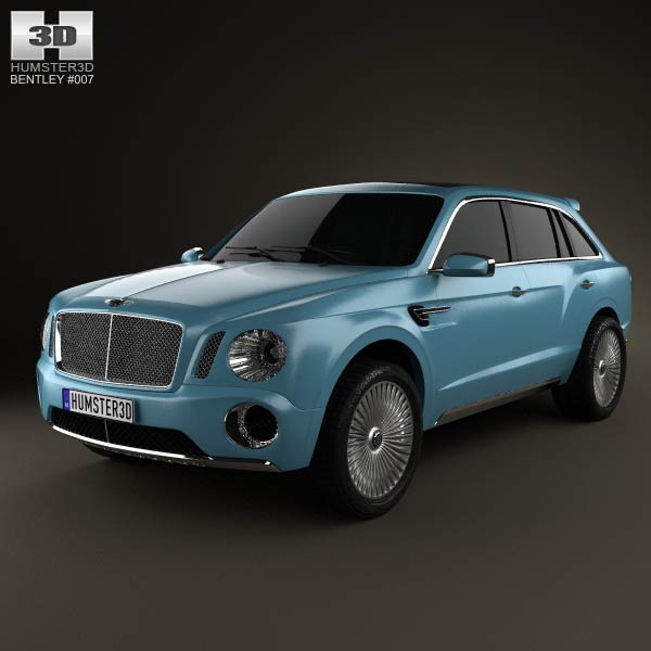 Bentley EXP 9 F 2012 3D model