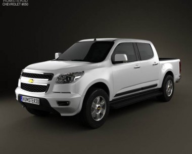 Chevrolet Colorado S-10 Crew Cab 2013 3D Model