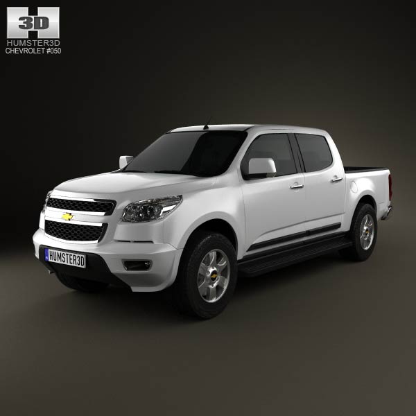 Chevrolet Colorado S-10 Crew Cab 2013 3D model