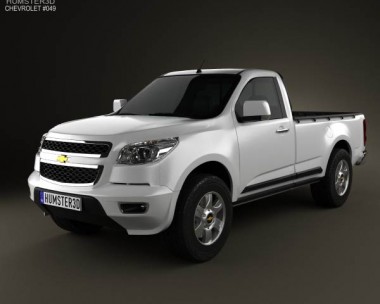 Chevrolet Colorado S-10 Regular Cab 2013 3D Model