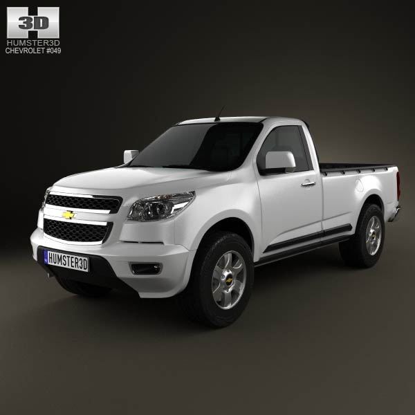Chevrolet Colorado S-10 Regular Cab 2013 3D model