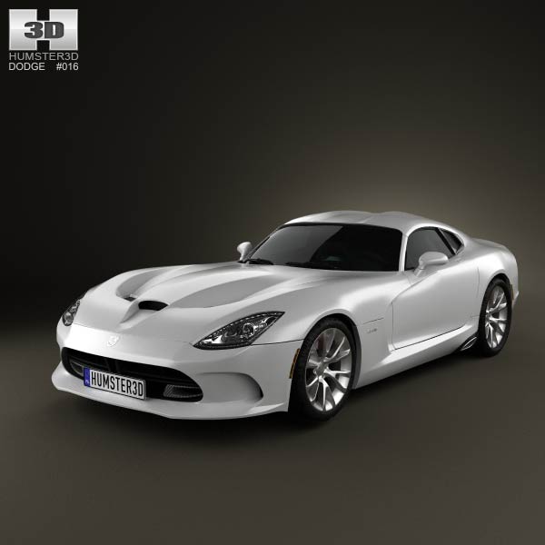 Dodge SRT Viper GTS 2012 3D model