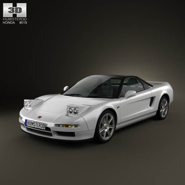 Honda NSX Type-R 1992 3D model