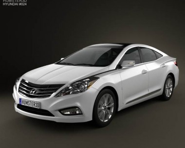 Hyundai Azera 2012 3D Model