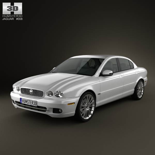 Jaguar X-Type saloon 2009 3D model