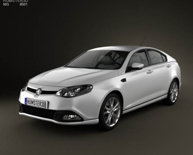 MG6 GT 2012 3D Model