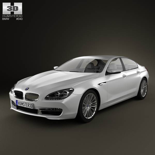 BMW 6 Series Gran Coupe (F14) 2012 3D model
