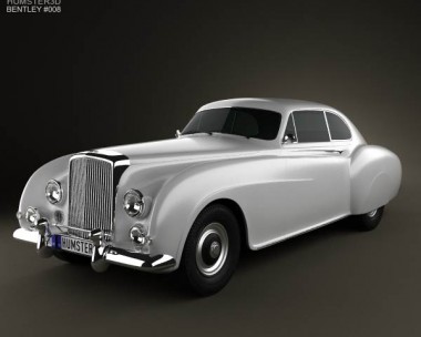 Bentley R-Type Continental 1952 3D Model