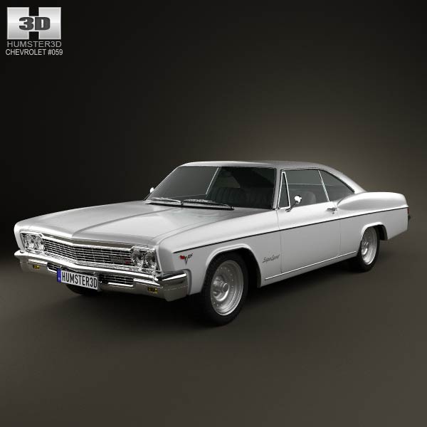 Chevrolet Impala SS Sport Coupe 1966 3D model
