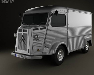 Citroen H Van 1980 3D Model