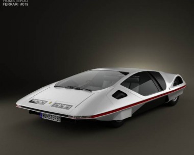 Ferrari 512 S Modulo 1970 3D Model