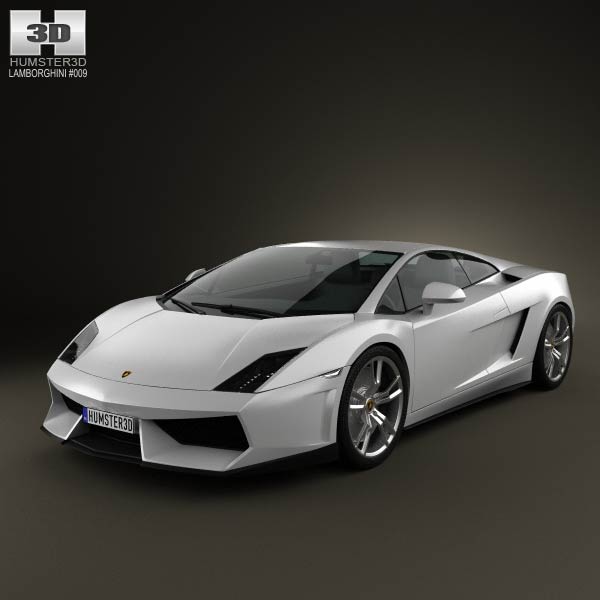 Lamborghini Gallardo LP 560-4 2009 3D model