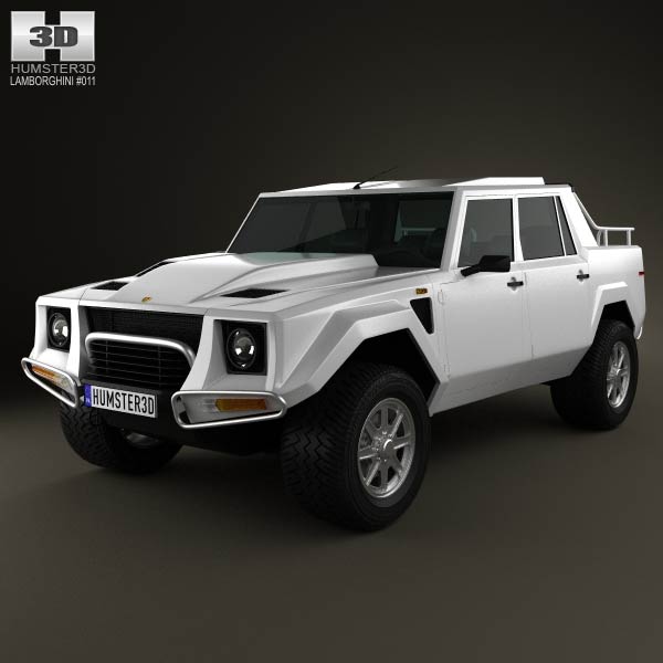 Lamborghini LM002 1986-1993 3D model