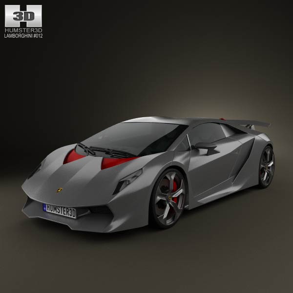 Lamborghini Sesto Elemento 2011 3D model
