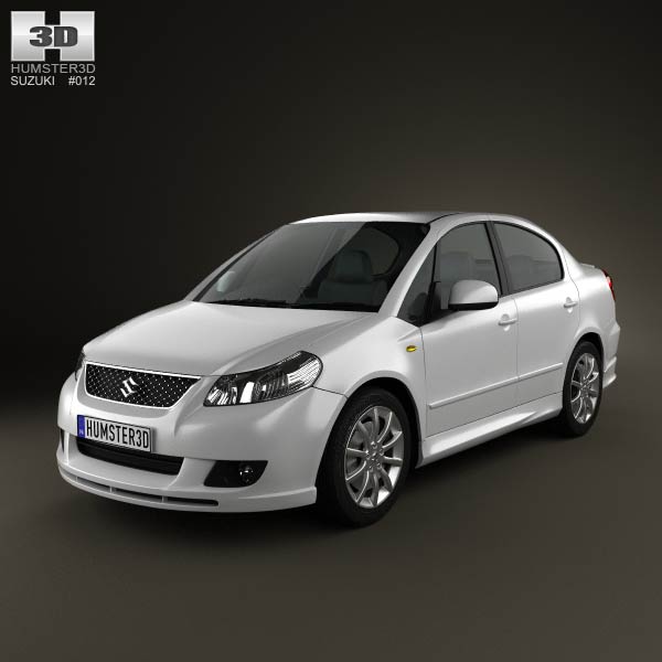 Suzuki (Maruti) SX4 sedan 2012 3D model