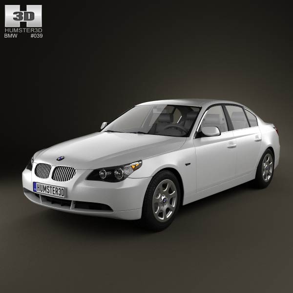 BMW 5 Series Sedan E60 2010 3D model