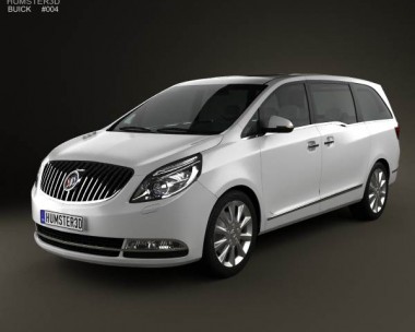 Buick GL8 2011 3D Model