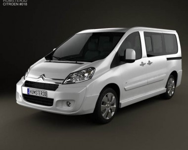 Citroen Jumpy Combi L1H1 2011 3D Model