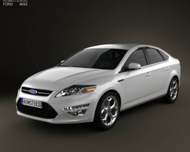 Ford Mondeo sedan Mk4 2011 3D Model