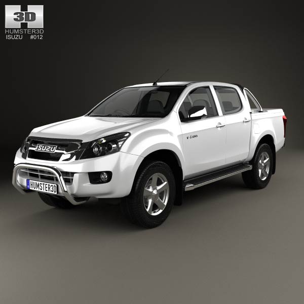 Isuzu D-Max Double Cab 2012 3D model