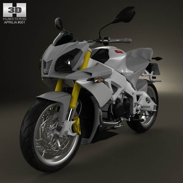 Aprilia Tuono V4 R 2012 3D model