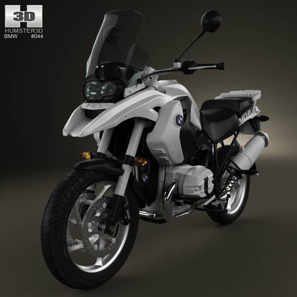 BMW R1200GS 2004 3D model