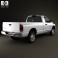 Dodge Ram 1500 Regular Cab Laramie 140-inch Box 2008 3d model
