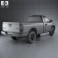 Dodge Ram 1500 Regular Cab Laramie 140-inch Box 2008 3d model