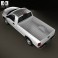 Dodge Ram 1500 Regular Cab Laramie 140-inch Box 2008 3d model