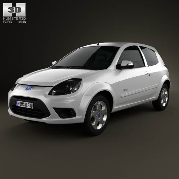 Ford Ka (Brazil) 2012 3D model