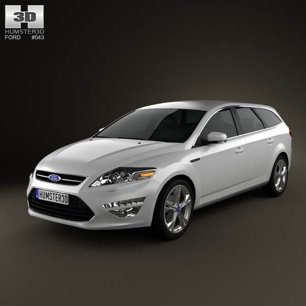 Ford Mondeo wagon 2011 3D model