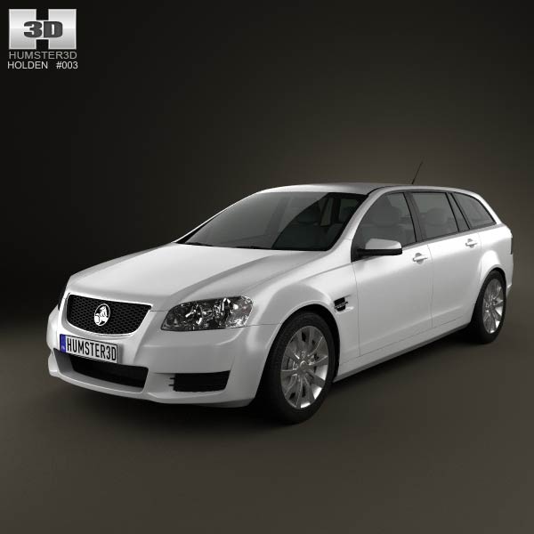 Holden VE Commodore Sportwagon 2012 3D model