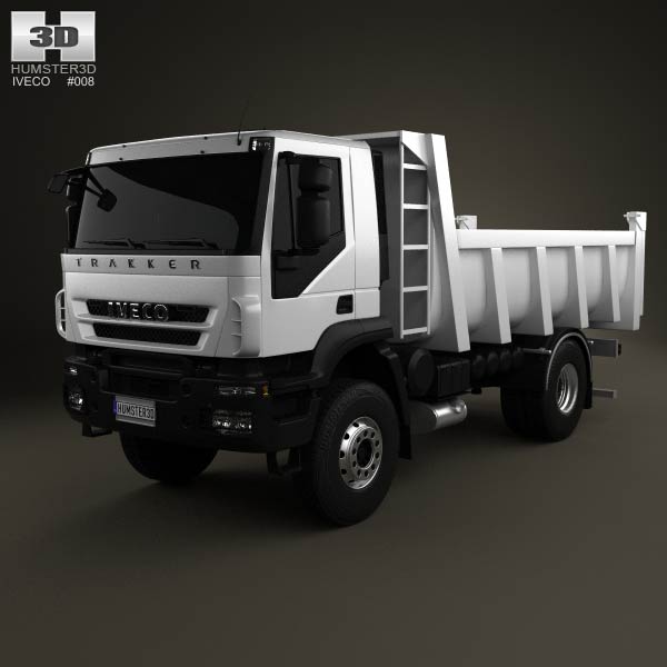 Iveco Trakker Dump Truck 2012 3D model