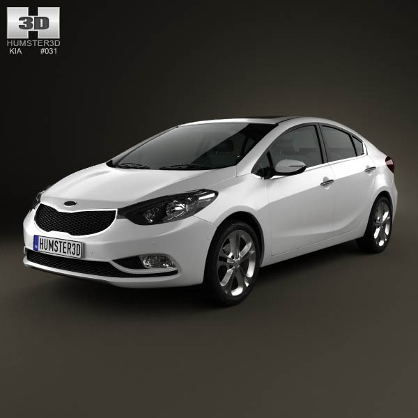 Kia Forte (Cerato / Naza / K3) 2014 3D model