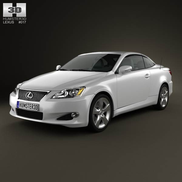 Lexus IS C (XE20) 2012 3D model