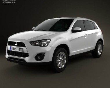 Mitsubishi Outlander Sport (RVR / ASX) 2012 3D Model