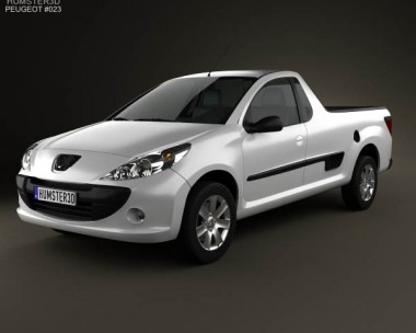 Peugeot Hoggar 2012 3D Model
