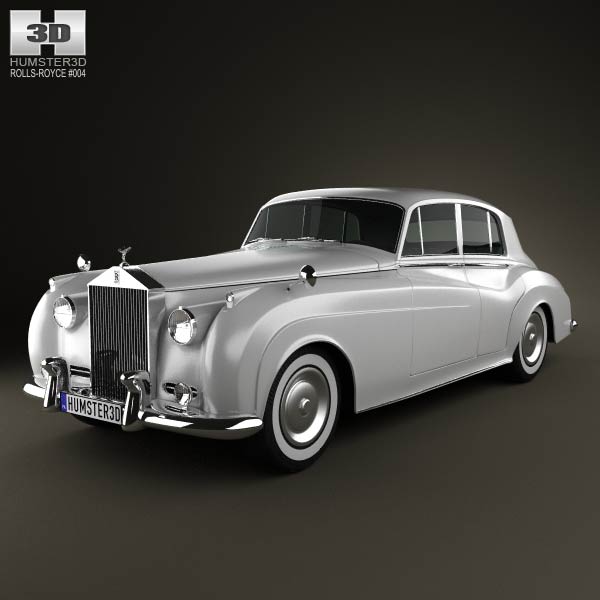 Rolls-Royce Silver Cloud II saloon 1959 3D model