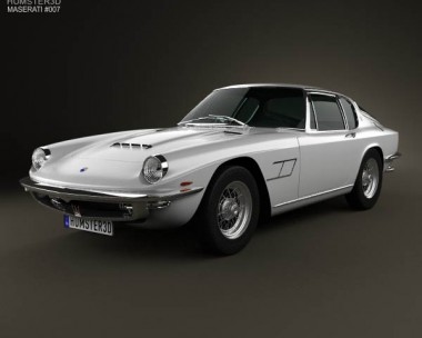 Maserati Mistral 1970 3D Model