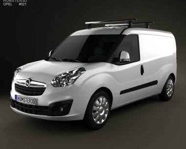 Opel Combo D Panel Van L2H1 2012 3D Model