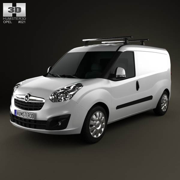 Opel Combo D Panel Van L2H1 2012 3D model
