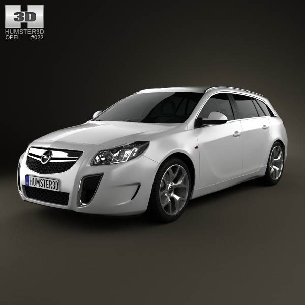Opel Insignia OPC Sports Tourer 2012 3D model