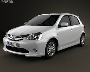 Toyota Etios Liva 2012 3D Model