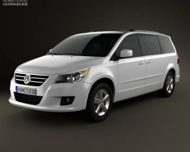 Volkswagen Routan 2012 3D Model