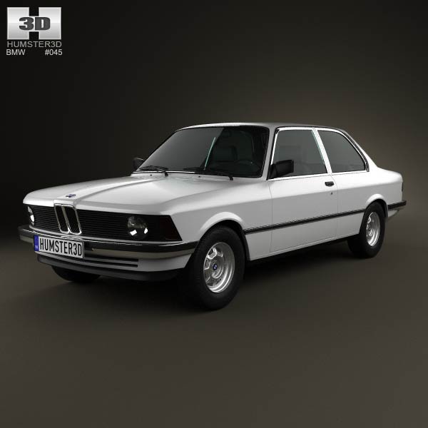 BMW 3 Series coupe (E21) 1975 3D model