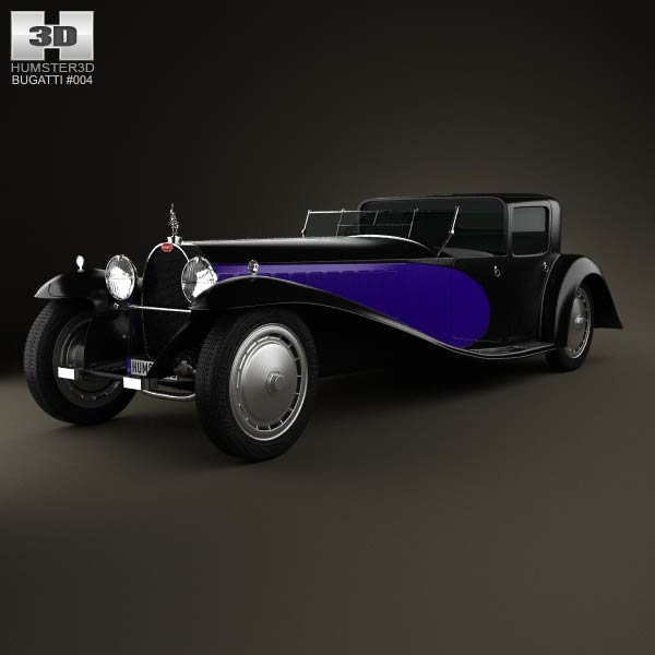 Bugatti Royale (Type 41) 1927 3D model